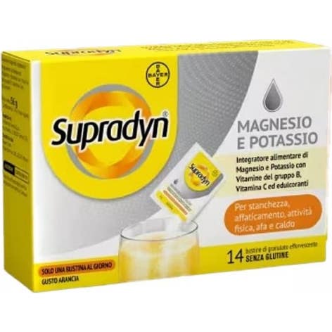 Supradyn Magnesio Potasio 14 Sobres