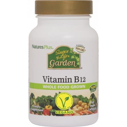 'Nature''s Plus Garden Vitamina B12 60 caps'