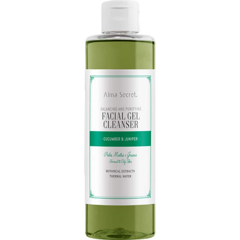 Alma Secret Facial Gel Cleanser Quilibrante Purificante Pepino & Enebro 200ml