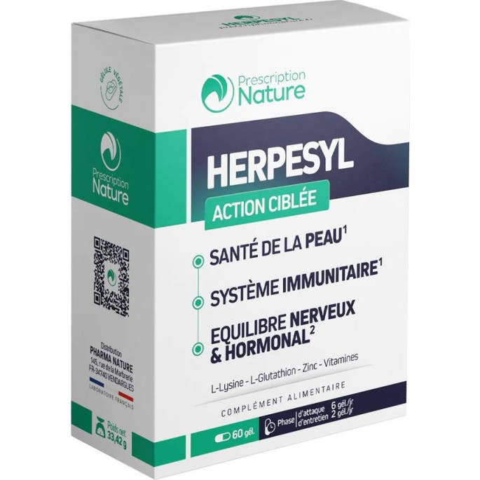 Prescription Nature Herpesyl 60caps