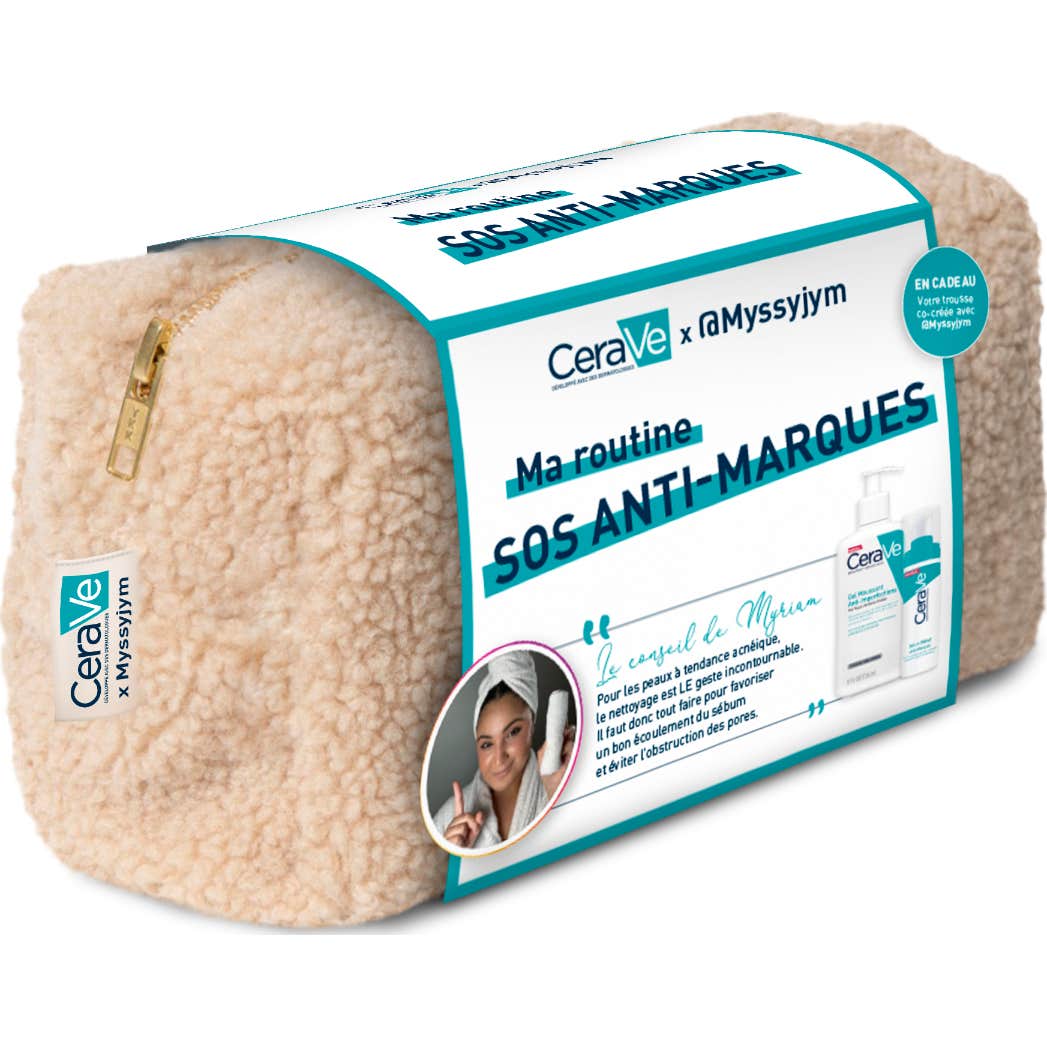 CeraVe®Neceser SOS Antimarcas Gel Espuma + Sérum Retinol