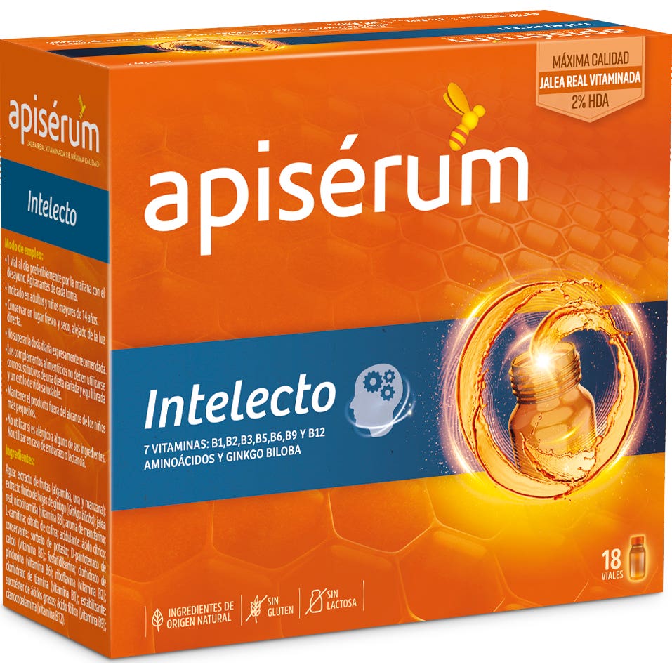 Apisérum Intelecto 18 viales