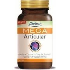 Dietisa - Mega Articular 60 Cápsulas - Con Colágeno, Calcio, Magnesio Y Ácido Hialurónico - Imagen 3