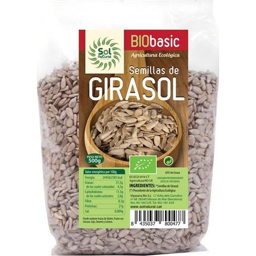 Sol Natural Semillas De Girasol Bio 500 G - Imagen 2