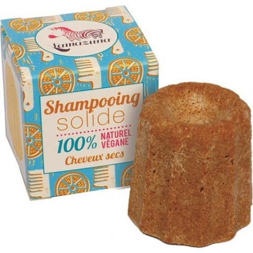 Lamazuna Naranja Champú Sólido Cabello Seco 55 G