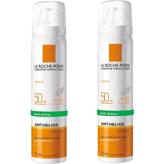 La Roche-Posay Anthelios Bruma Invisible Anti-Brillos SPF50 2x75ml