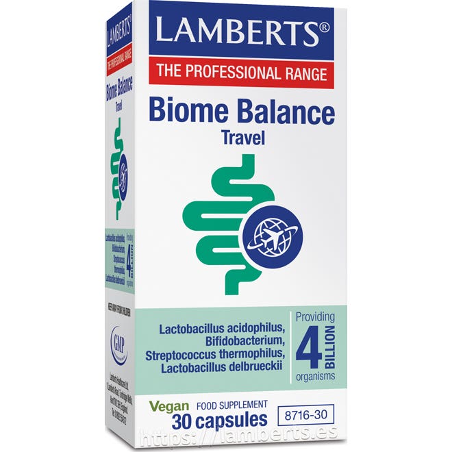 Lamberts Biome Balance Travel 30 Caps