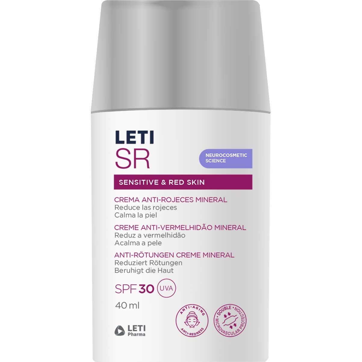 Letisr Crema Anti-Rojeces Mineral Spf30 40Ml