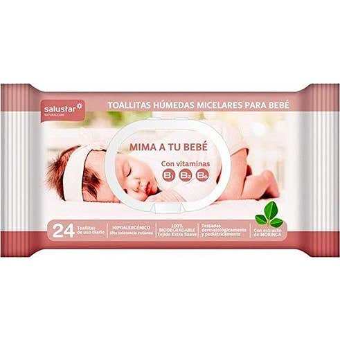 Salustar Toallitas Micelares Bebé 24 uds