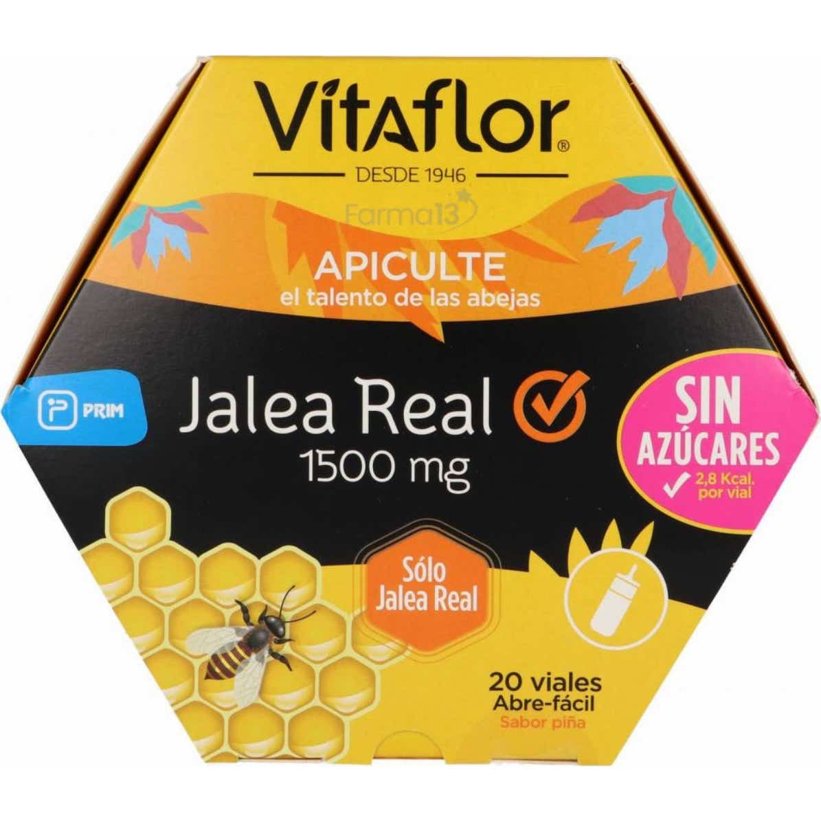 Vitaflor Jalea Real Pura Sin Azúcares 1500mg