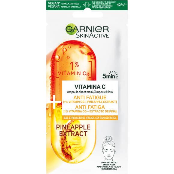 Garnier Skin Active Vitamina C Mask 1 ud