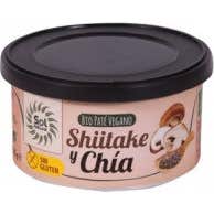 Solnatural Paté Shiitake Chia Bio sin Gluten 125 g