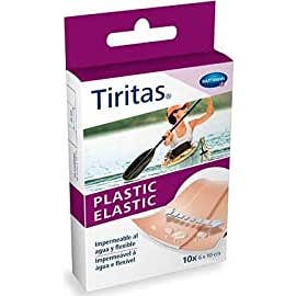 Tiritas Plastic Elastic apósito adhesivo 10x6 cm 10 uds