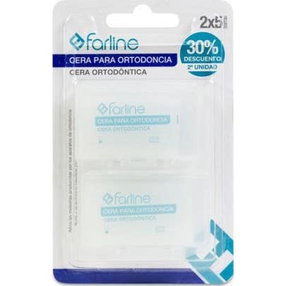 Farline Pack Duplo Cera Ortodoncia