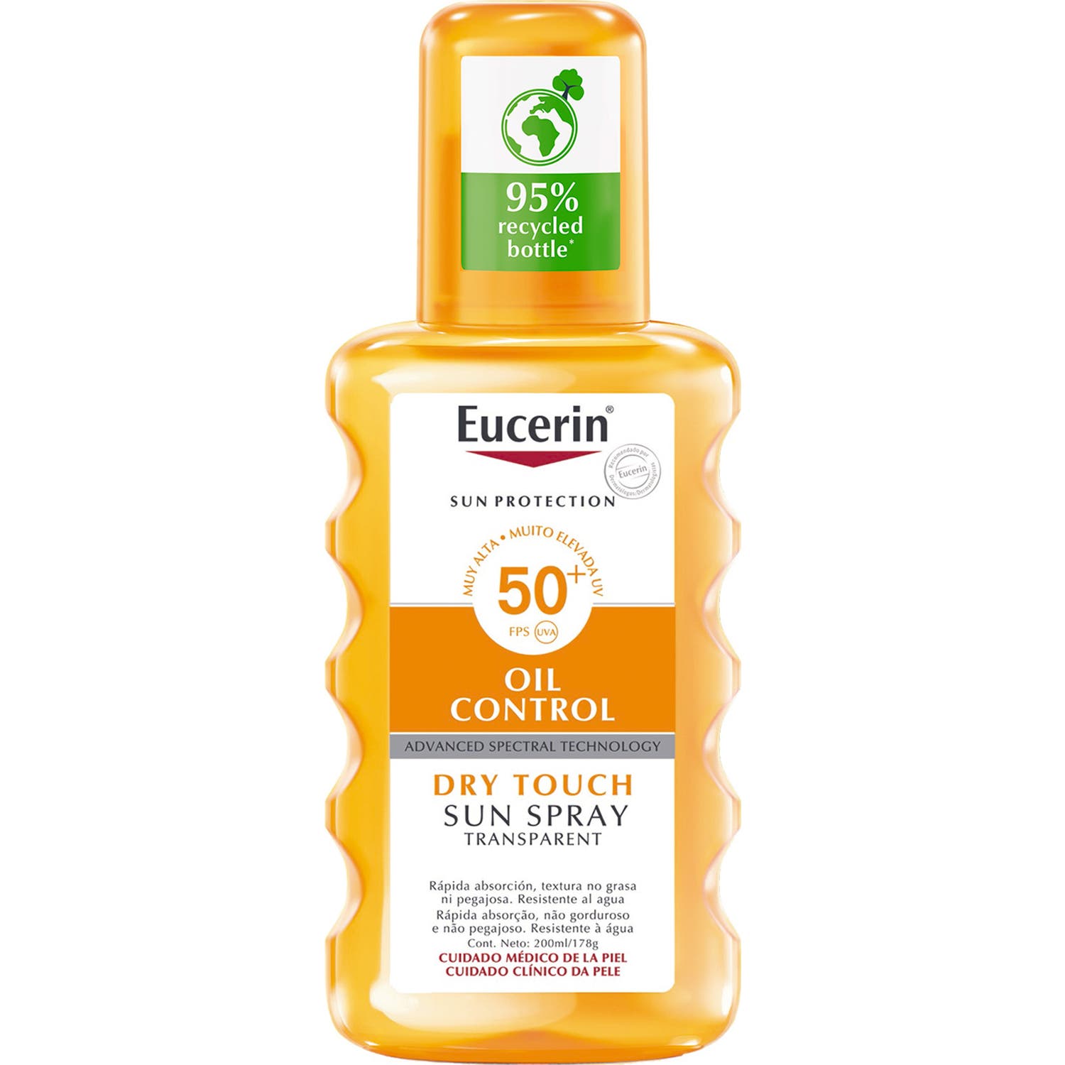 Eucerin Spray Solar Transparente SPF50+ 200ml