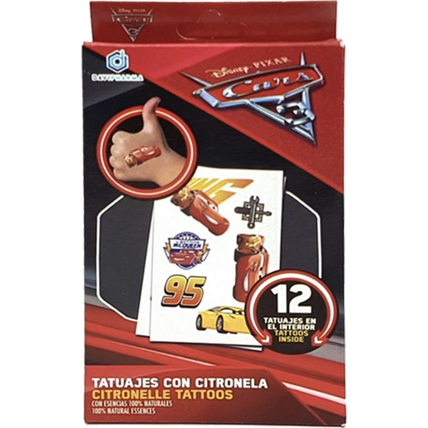 Davipharma Caja Tattoos Citronella Cars