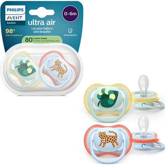 Philips Avent Chupetes Ultra Air 0 A 6 Meses 2uds