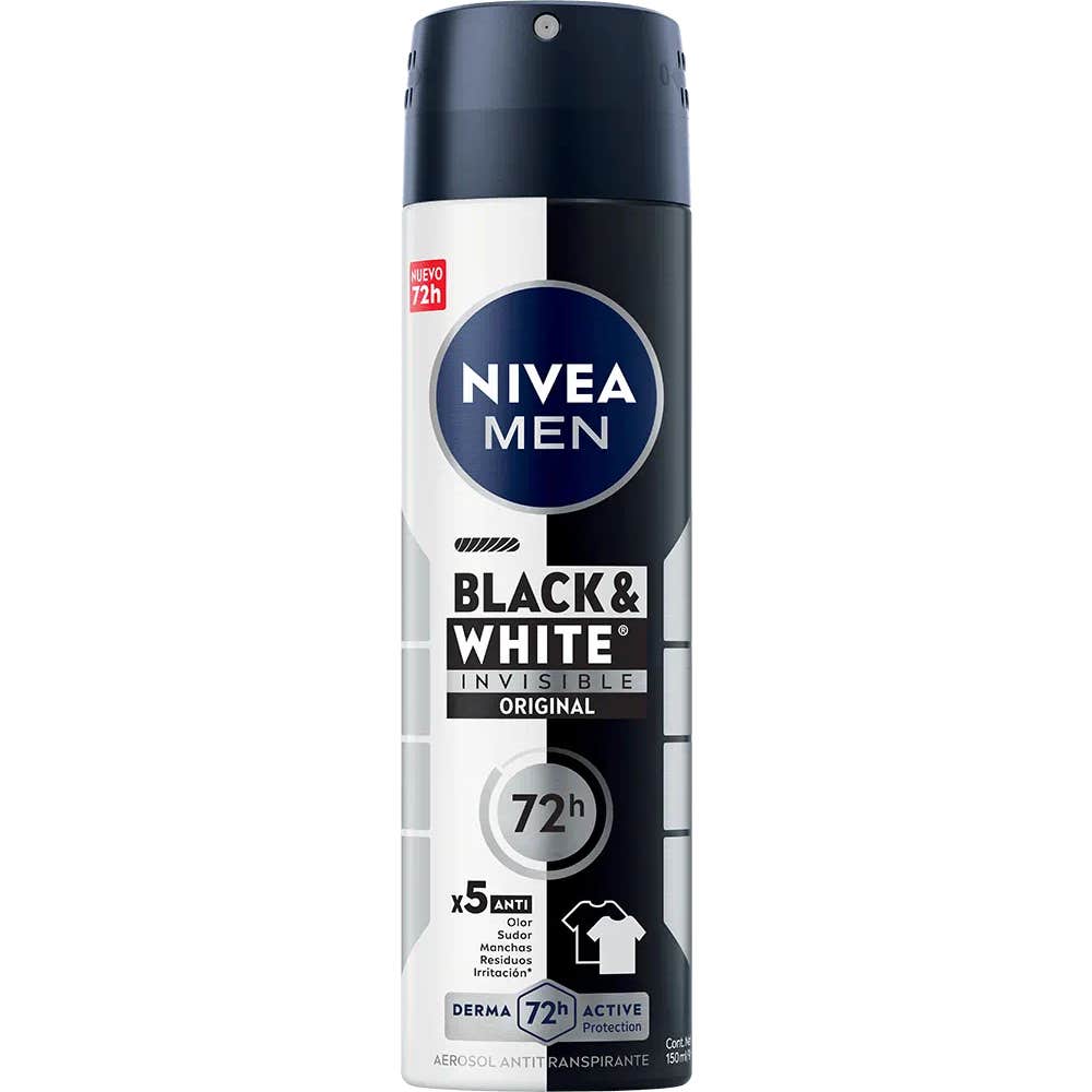 Nivea Men Black & White Invisible Original Spray 150ml