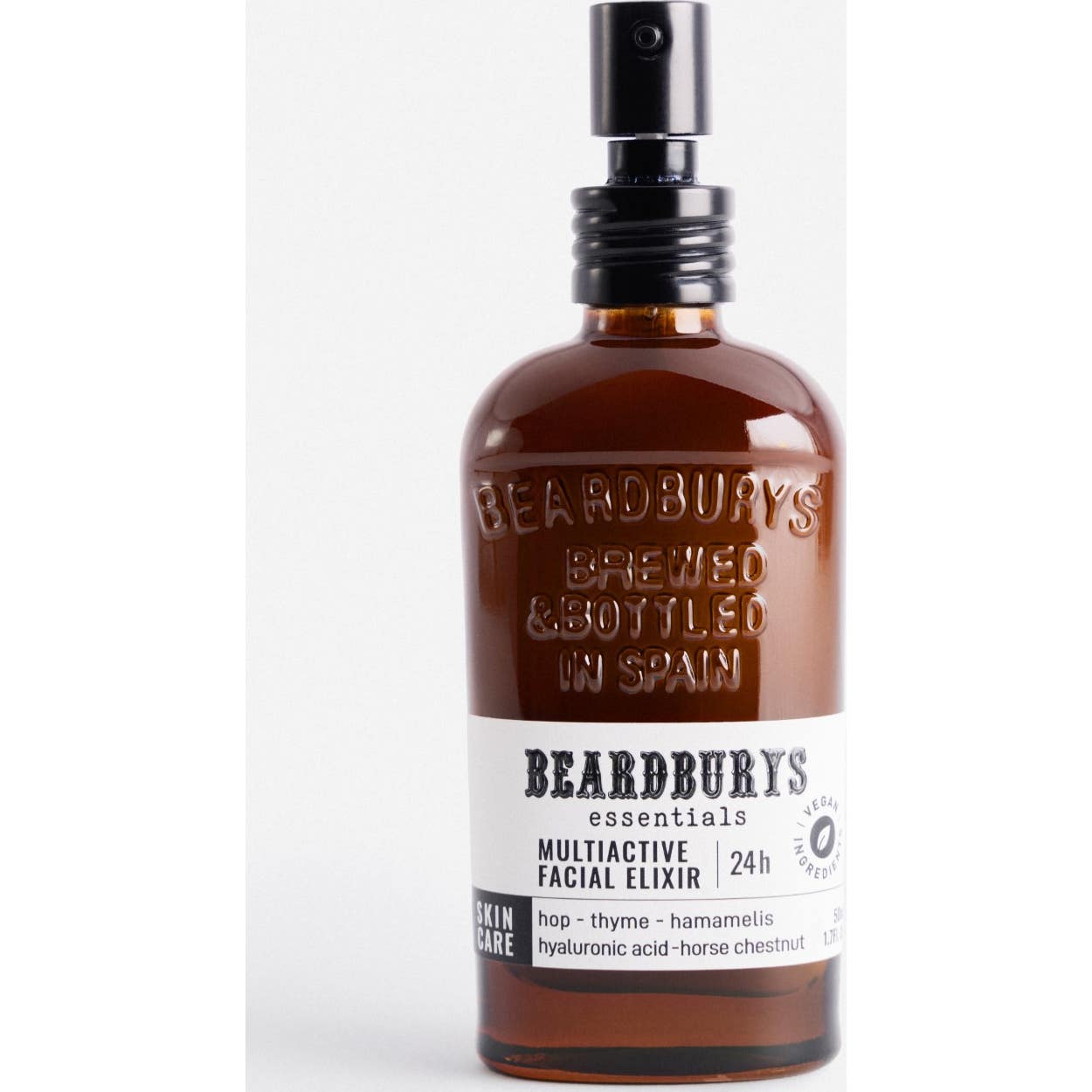 Beardburys Essentials Multiactive Facial Elixir Crema Hidratante Facial 50ml