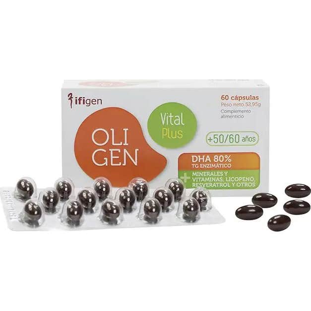 Ifigen Oligen Vital Plus 60 Caps - Imagen 2