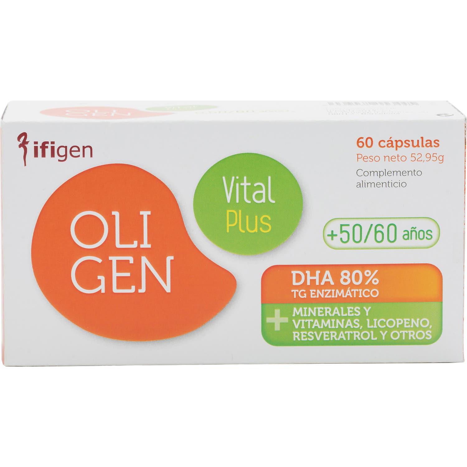 Ifigen Oligen Vital Plus 60caps | Natural Doctor