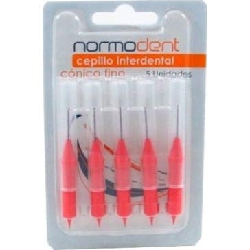 Normodent cepillo Interdental cónico fino