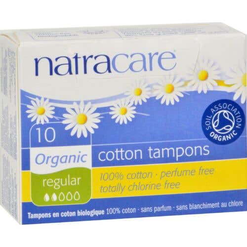 Natracare Tampón Regular sin Aplicador Bio 10 uds