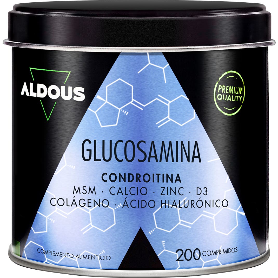 Aldous Bio Glucosamina Condroitina Msm Colágeno Zinc 200comp