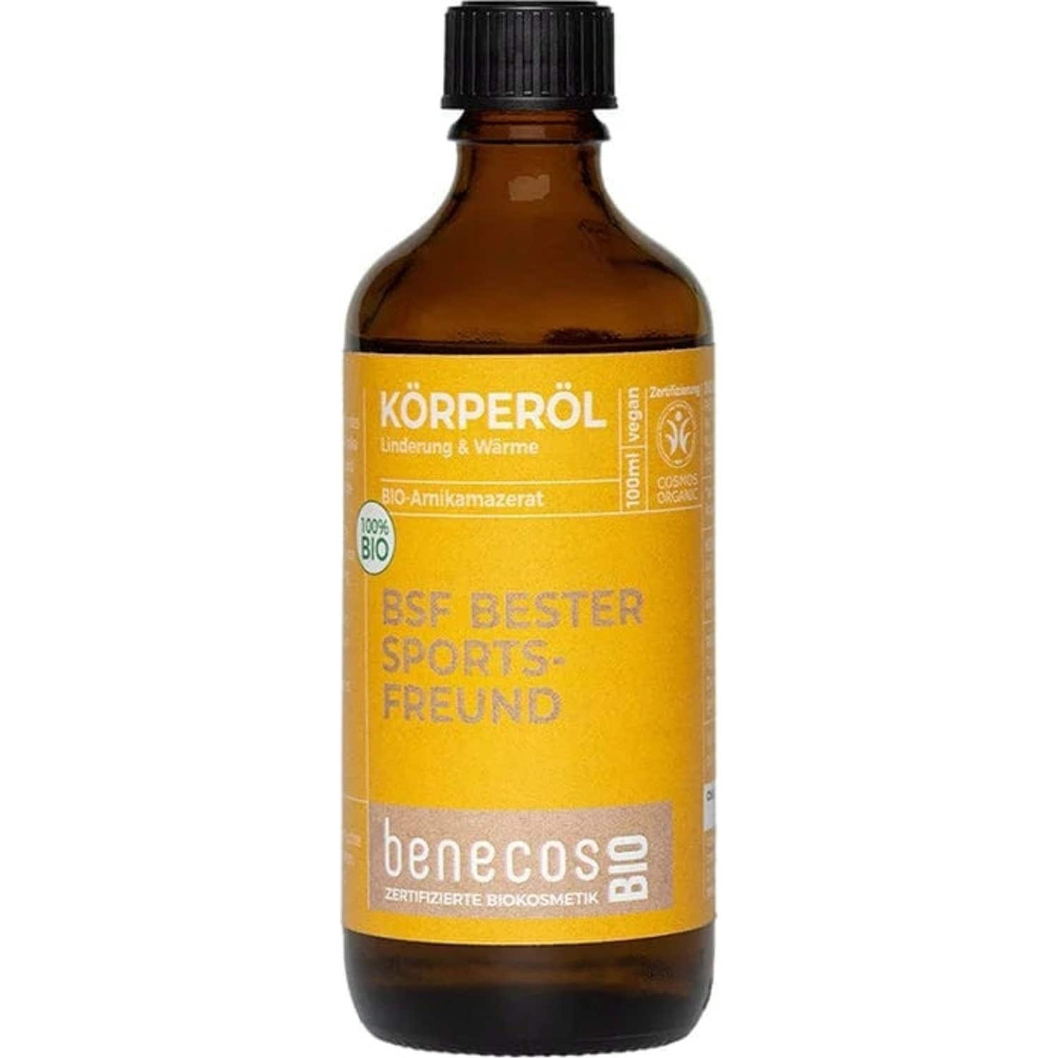 Benecos Aceite Corporal Macerado Árnica Bio Vegano 100ml
