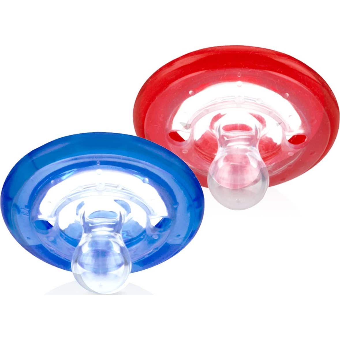 Chupete Tetina Silicona Redonda Nuby Natural Flex Orthodontic 6