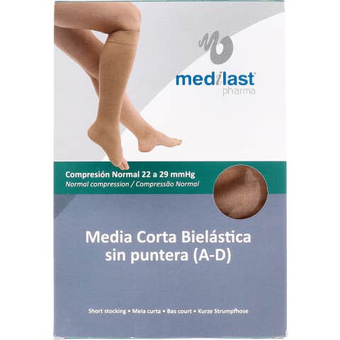 Medilast media corta compresión normal T-M