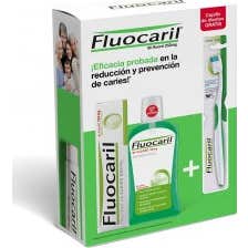 Fluocaril Pack Pasta + Colutorio + Cepillo