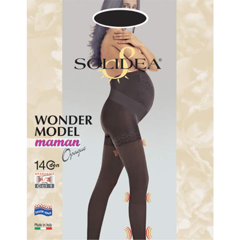 Solidea Wonder Maman 140den Pantimedia Opaque Negro 3 ML 1ud