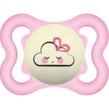 Mam Supreme Night Chupete Silicona Rosa 2-6 Meses 1ud
