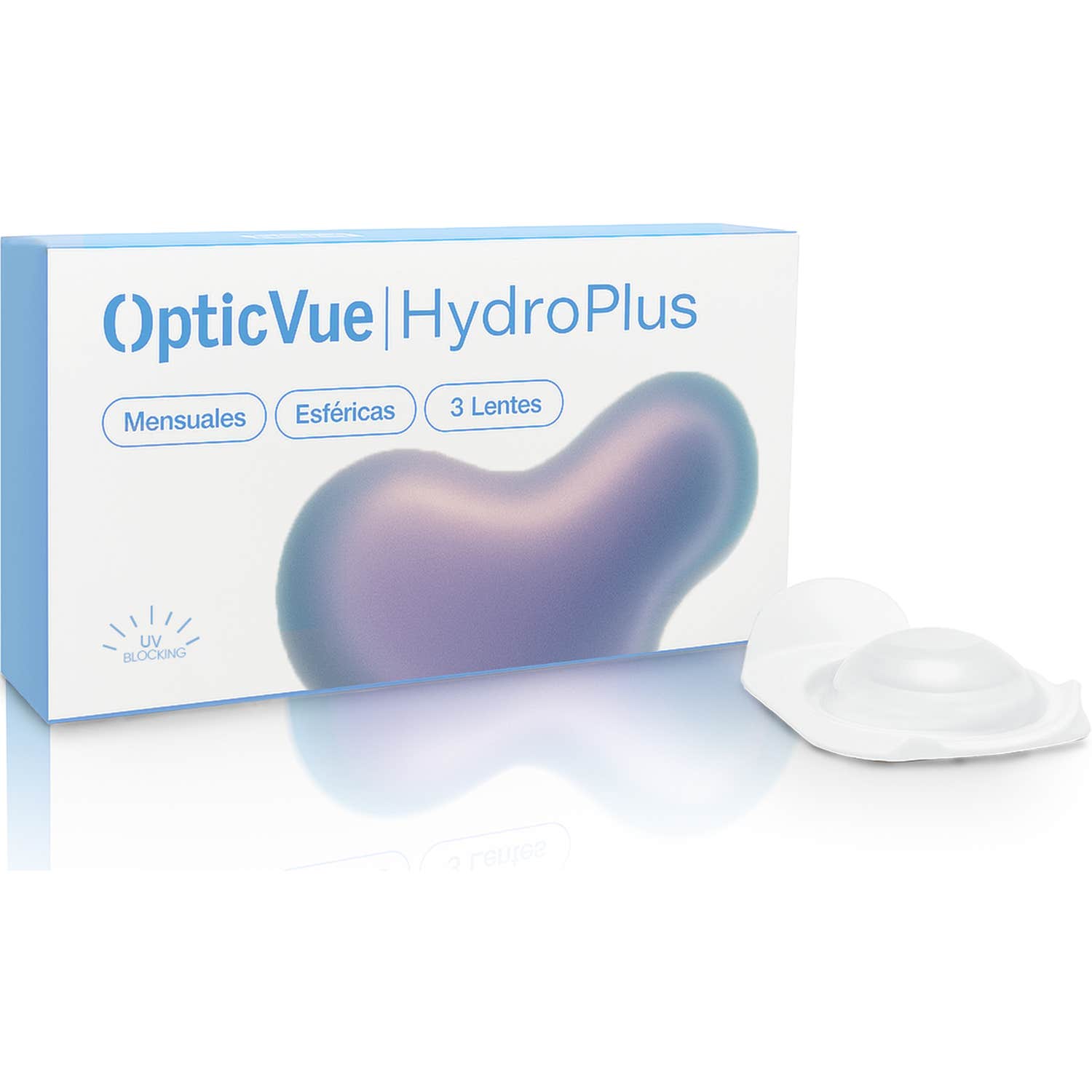 Opticvue Hydroplus Lentillas Mensuales Esféricas -5.75 3 uds