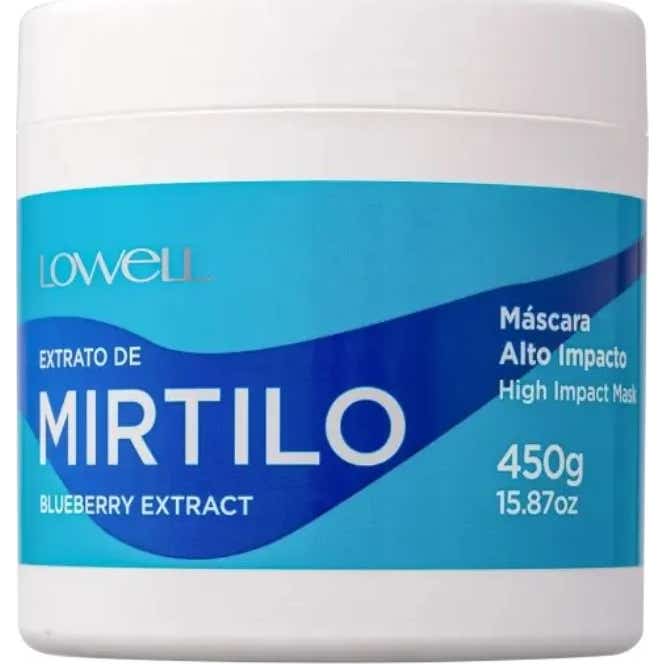 Lowell Extrato de Mirtilo Mascarilla Capilar Alto Impacto 450g