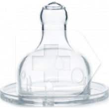 Nuby Confort tetina dentición silicona 3 posiciones 1ud