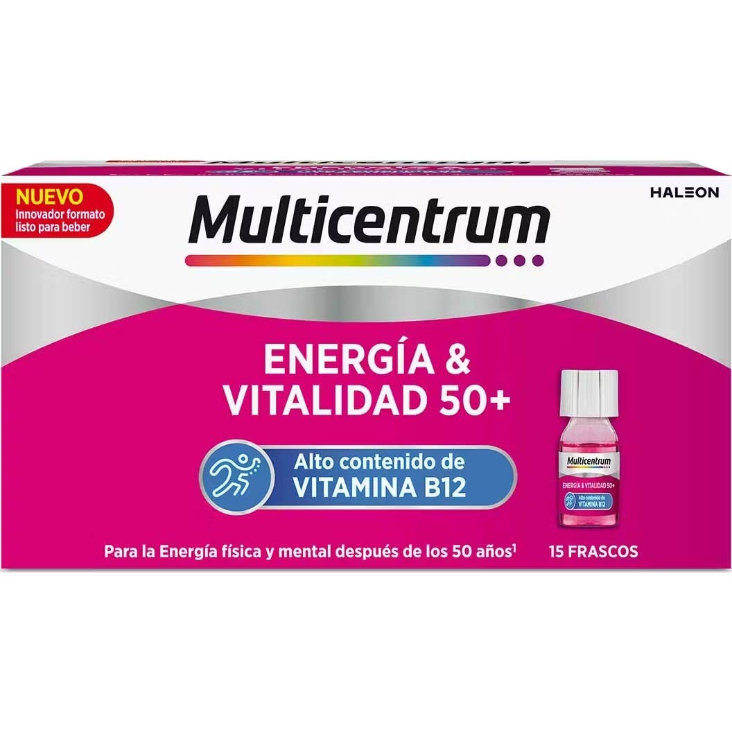 Multicentrum Energía & Vitalidad 50+ 15x7ml