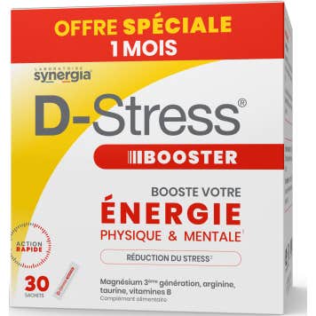 Synergia D-Stress Booster 30 Sobres