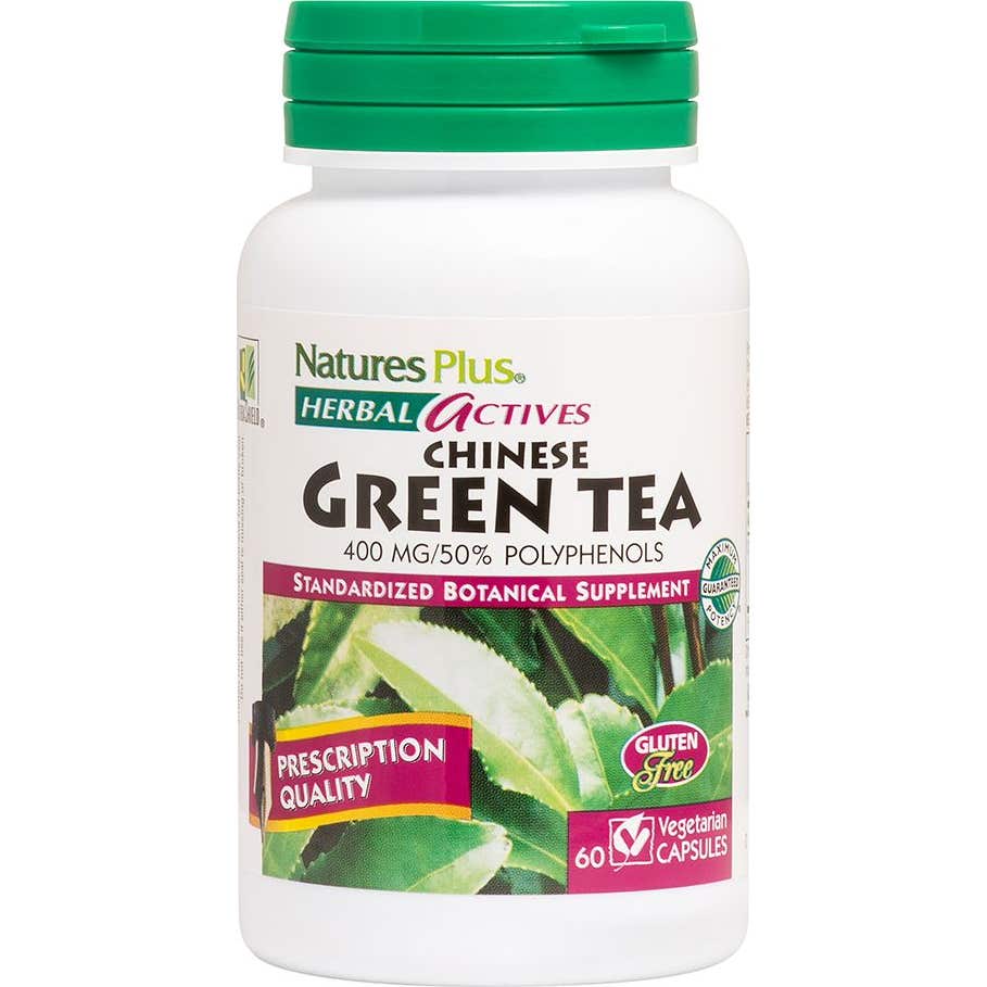 'Nature''s Plus Chinese Green Tea 60 caps'