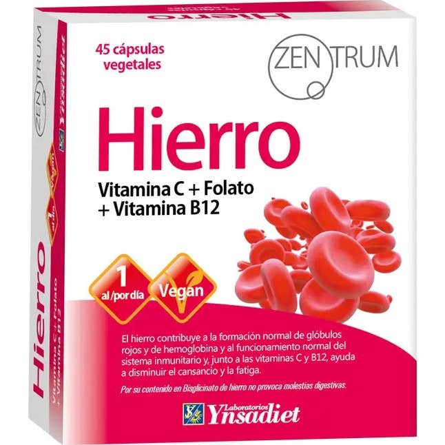 Zentrum Rojos Hierro 45 Vcaps