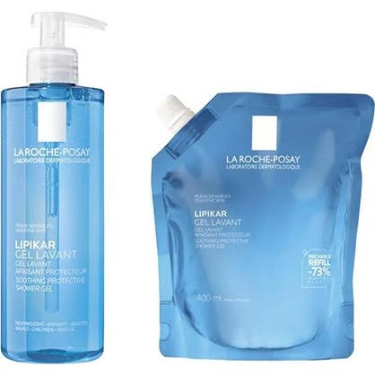 La Roche Posay Lipikar Pack Gel Lavante 400ml + Recarga 400ml
