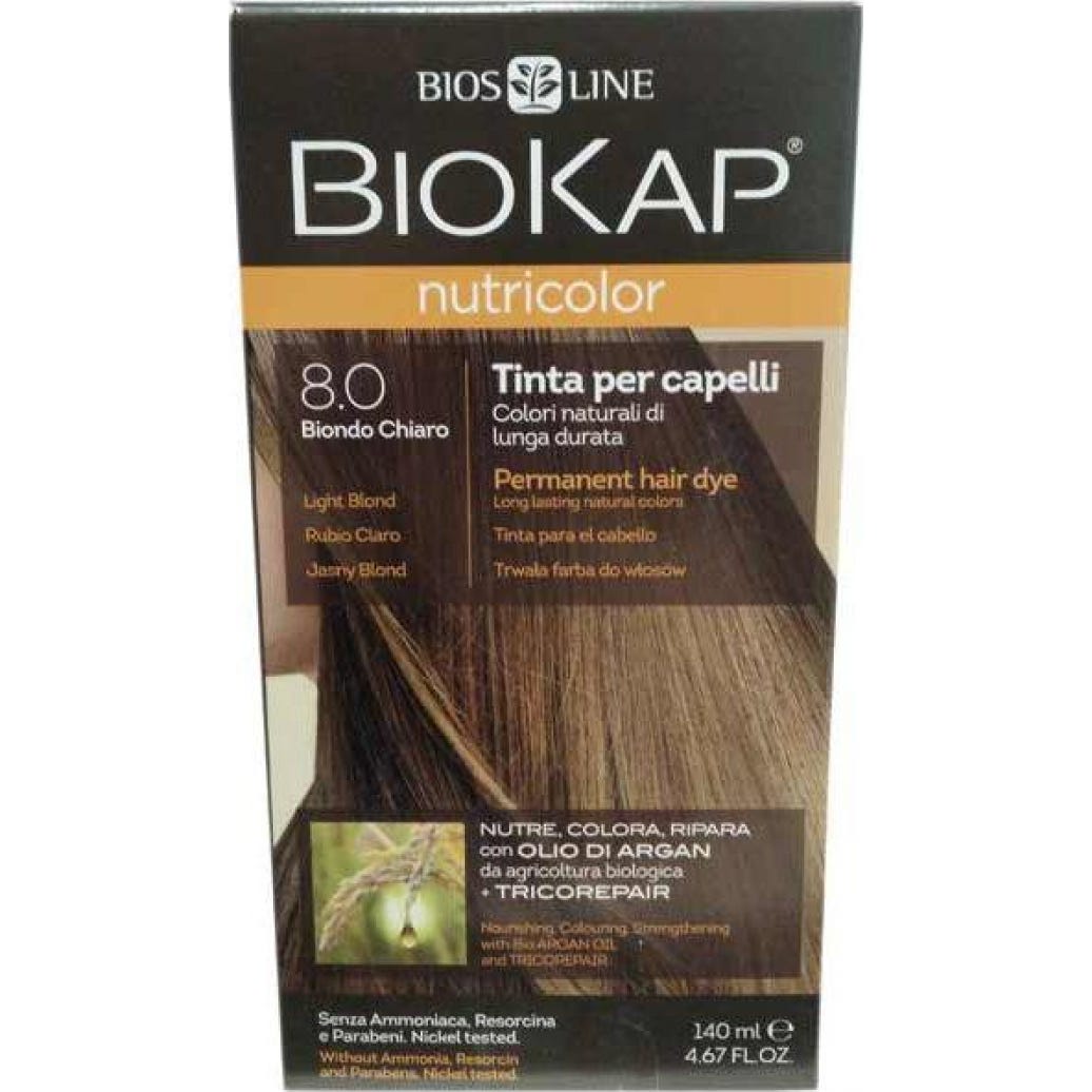 Biokap Tinte 8.0 Rubio Claro 140ml