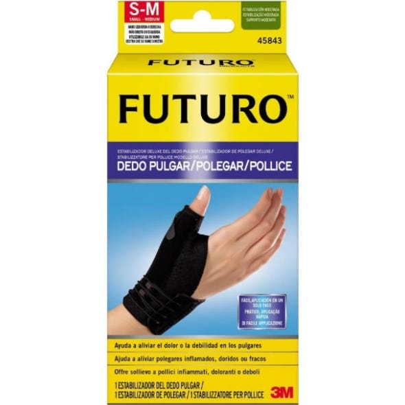Futuro® 3M muñequera pulgar color negro T-S/M 1ud
