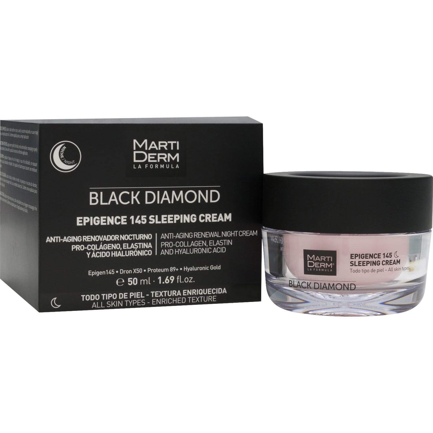 Martiderm® Black Diamond Epigence 145 Sleeping Cream 50ml