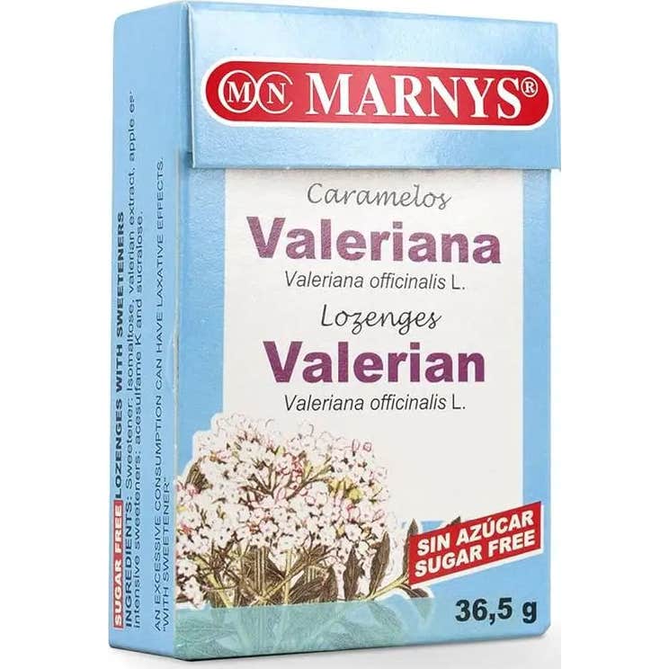 Marnys Caramelos de Valeriana sin Azúcar 36,5 g