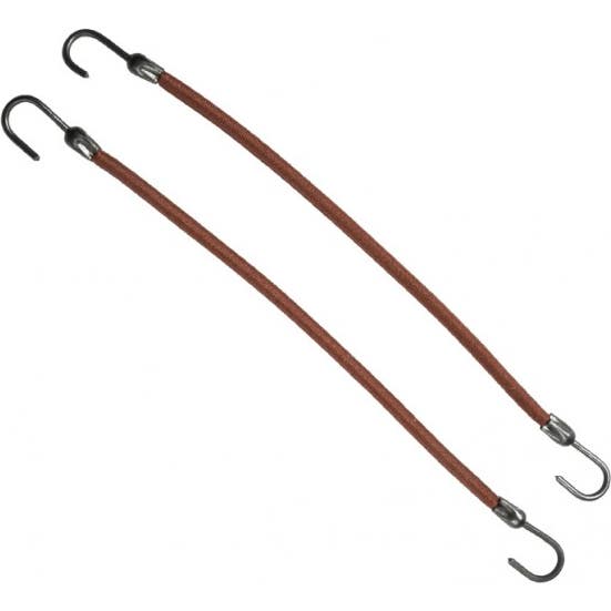Eurostil gomas con gancho Marron 12 uds