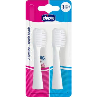 Chicco Recarga Cepillo Eléctrico 3 uds