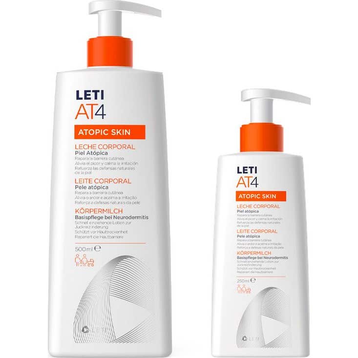 LetiAT4 Atopic Pack Skin Leche Corporal 500ml + 250ml