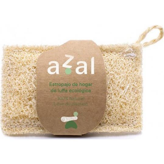 Azalea Estropajo de Luffa con Asa Ergonómico 12x7cm 1ud